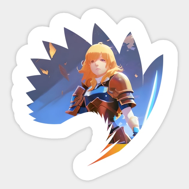 Warrior Princess Sticker by ZiP